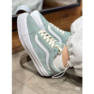 Vans很清新的颜色~码全Old Skool 36 蓝色休闲鞋
