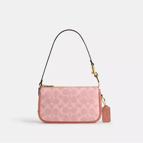 Plaza 18厘米手包 Signature帆布