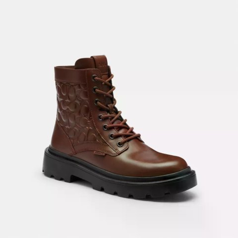 Coach Outlet 皮革战斗靴 经典款
