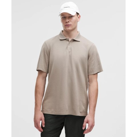 lululemon 男士棉质短袖POLO衫