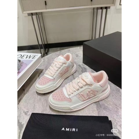 经典低帮小白鞋 粉白色