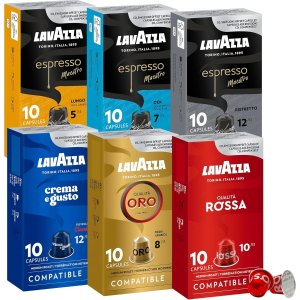 Lavazza 咖啡胶囊60颗混合装