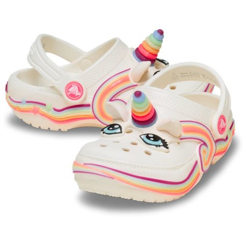 Crocs IAM Unicorn 儿童发光洞洞鞋