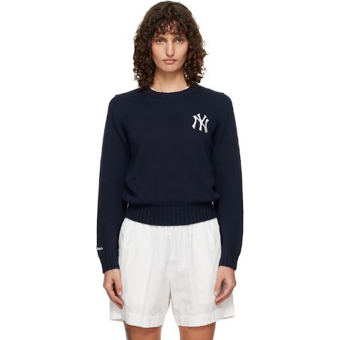 Heritage Yankees 针织卫衣 深蓝色