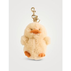 Holt Renfrew COACH Ducky 羊毛包挂饰