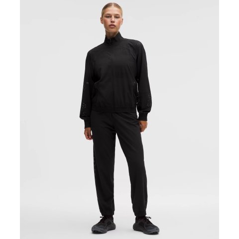 lululemon Mid-Rise 女士运动裤 镂空条纹