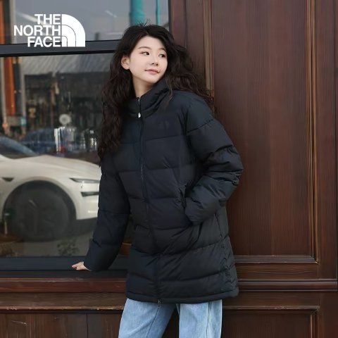 The North Face600蓬！2色可选 反季薅超划算Hydrenalite City 羽绒连帽大衣 女款