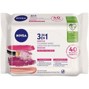 Nivea 3合1温和卸妆巾 40片 