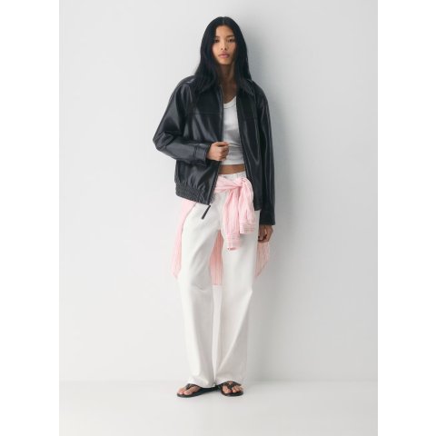 Aritzia Falcon 人造皮夹克