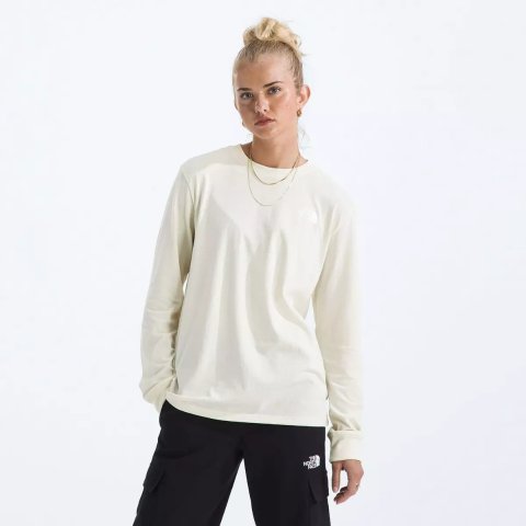 The North Face纯棉款Evolution Box NSE 长袖T恤 女款