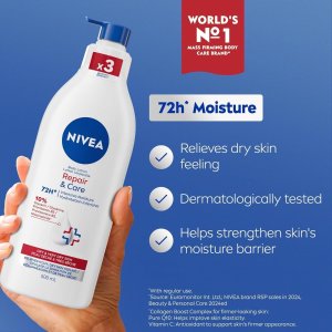 Nivea 72H保湿修护身体乳 500ml