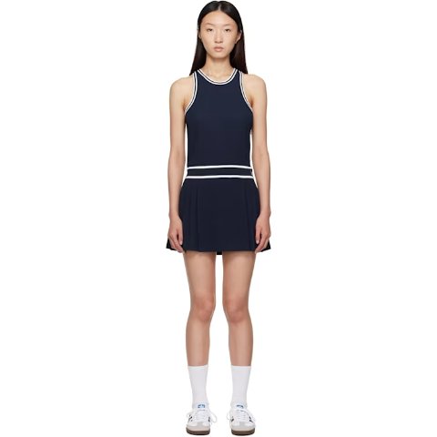 SRC Phoebe 连衣裙 藏青色