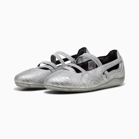 PUMA x WICKED 未来感芭蕾鞋 35~40码PUMA Speedcat Ballet 银色童运动鞋