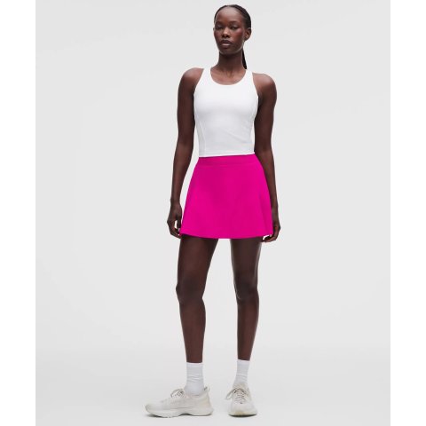 lululemon 女士A字百褶网球裙