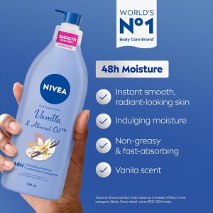 Nivea 香草杏仁油润体乳 500ml