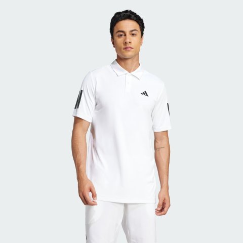 Club Tennis 三条纹短袖Polo衫