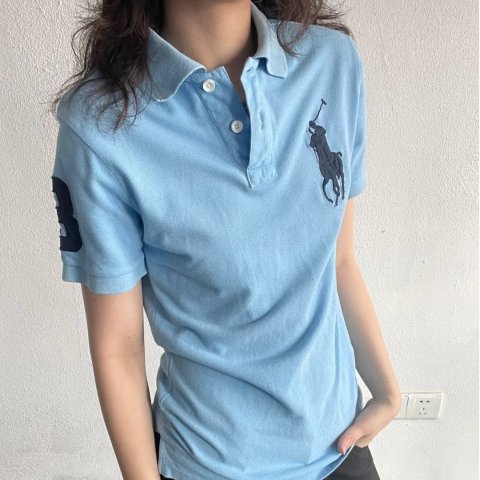 Polo Junior 男童棉质网眼polo衫