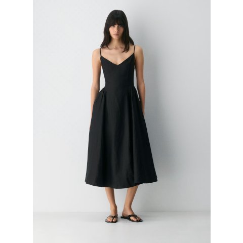 Aritzia Technique 麻织连衣裙
