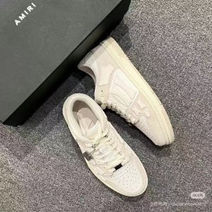 AMIRIOff-White Skel-Top 低帮休闲鞋