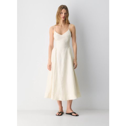 Aritzia Technique 亚麻连衣裙