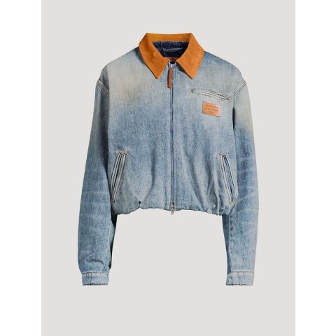 ACNE STUDIOS 牛仔棒球夹克