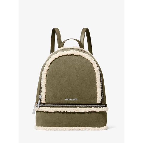 Rhea 中号绒面双肩包