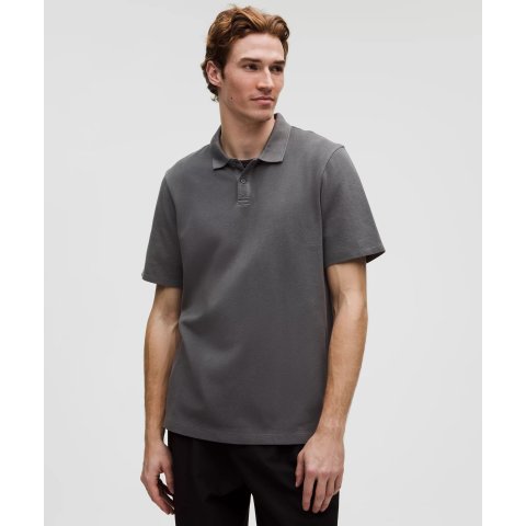 lululemon 男士棉质短袖POLO衫