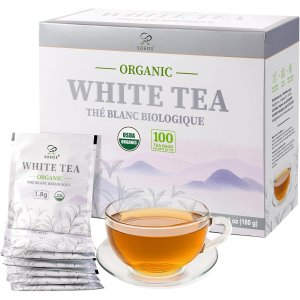 Soeos 有机白茶茶包 100袋 180g