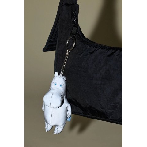 Moomin 反光毛绒公仔钥匙扣