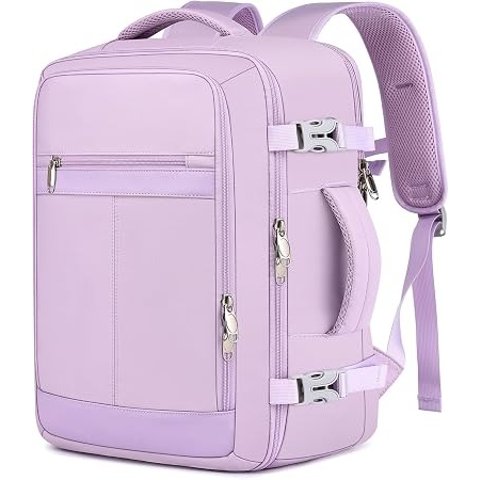 女士 25L 登机旅行背包 紫色