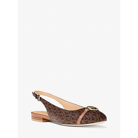 Slingback 平底鞋 标志款