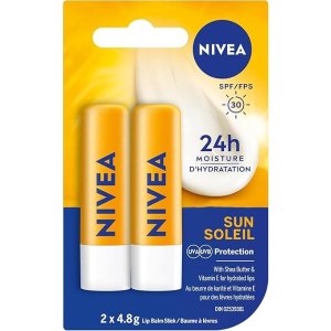 Nivea Sun 防晒润唇膏 SPF30 2支
