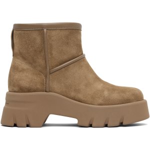 ssense Gianvito Rossi 棕色 Stormy 靴子
