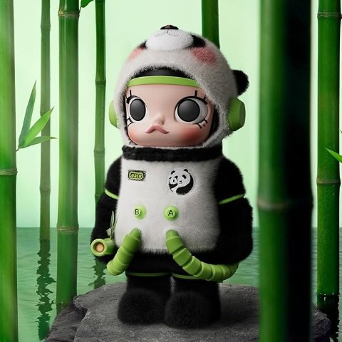 POP MART MEGA Space Molly 400%熊猫