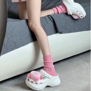 5折起+叠9折！鲸鱼洞洞鞋€25