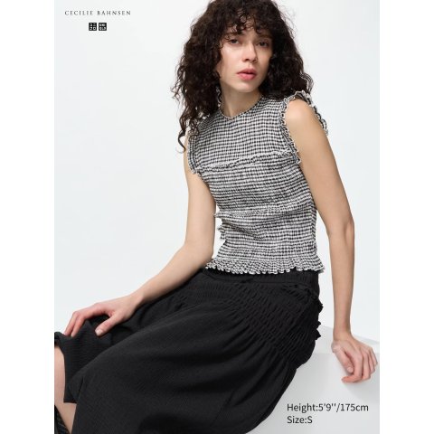 Uniqlox Cecilie Bahnsen 联名格纹背心