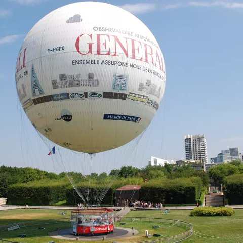 Generali Ballon de Paris 成人座椅 150米高