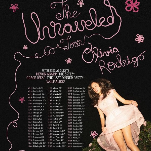Olivia Rodrigo 世界巡演