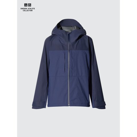 UniqloXS码捡漏BLOCKTECH 防水连帽外套
