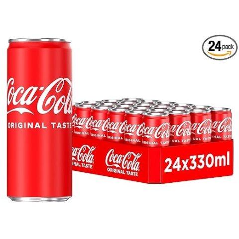 订阅额外再9折！一罐才€0.5Coca-Cola 可乐 330ml*24罐