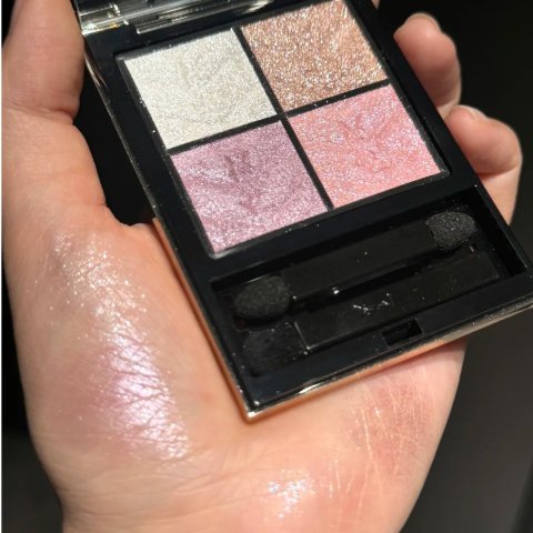 YSL Beauty夏季新色Endless Pink 非常仙的亮片盘！四色眼影#740