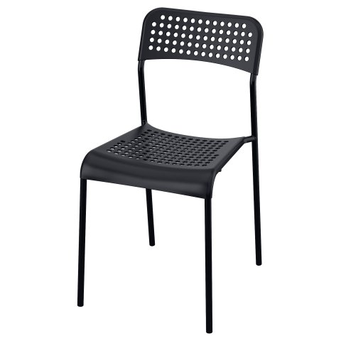 IKEA SANDSBERG 黑色餐椅
