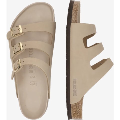 Birkenstock Florida 棕色拖鞋