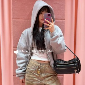 Acne Studios Logo 拉链连帽卫衣