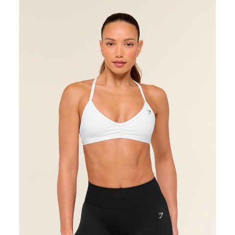 GymsharkMinimal 运动内衣 白色