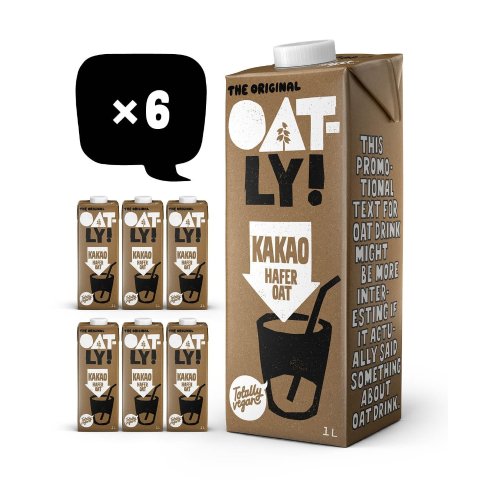 Oatly 燕麦巧克力饮 1L*6
