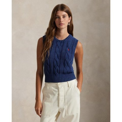 Polo Ralph Lauren麻花背心