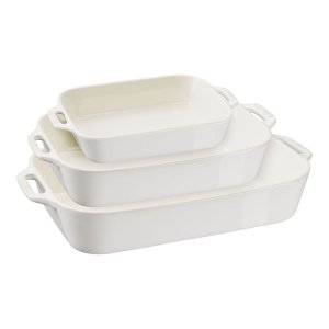 Zwilling 陶瓷烤盘套装 3件 矩形