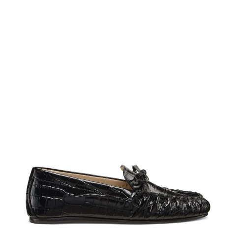 Stuart Weitzman皮革乐福鞋