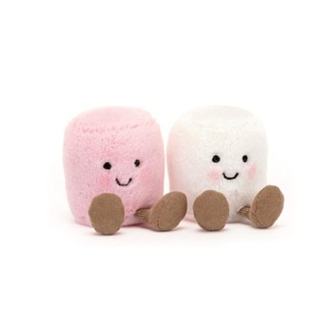 Jellycat粉白棉花糖
